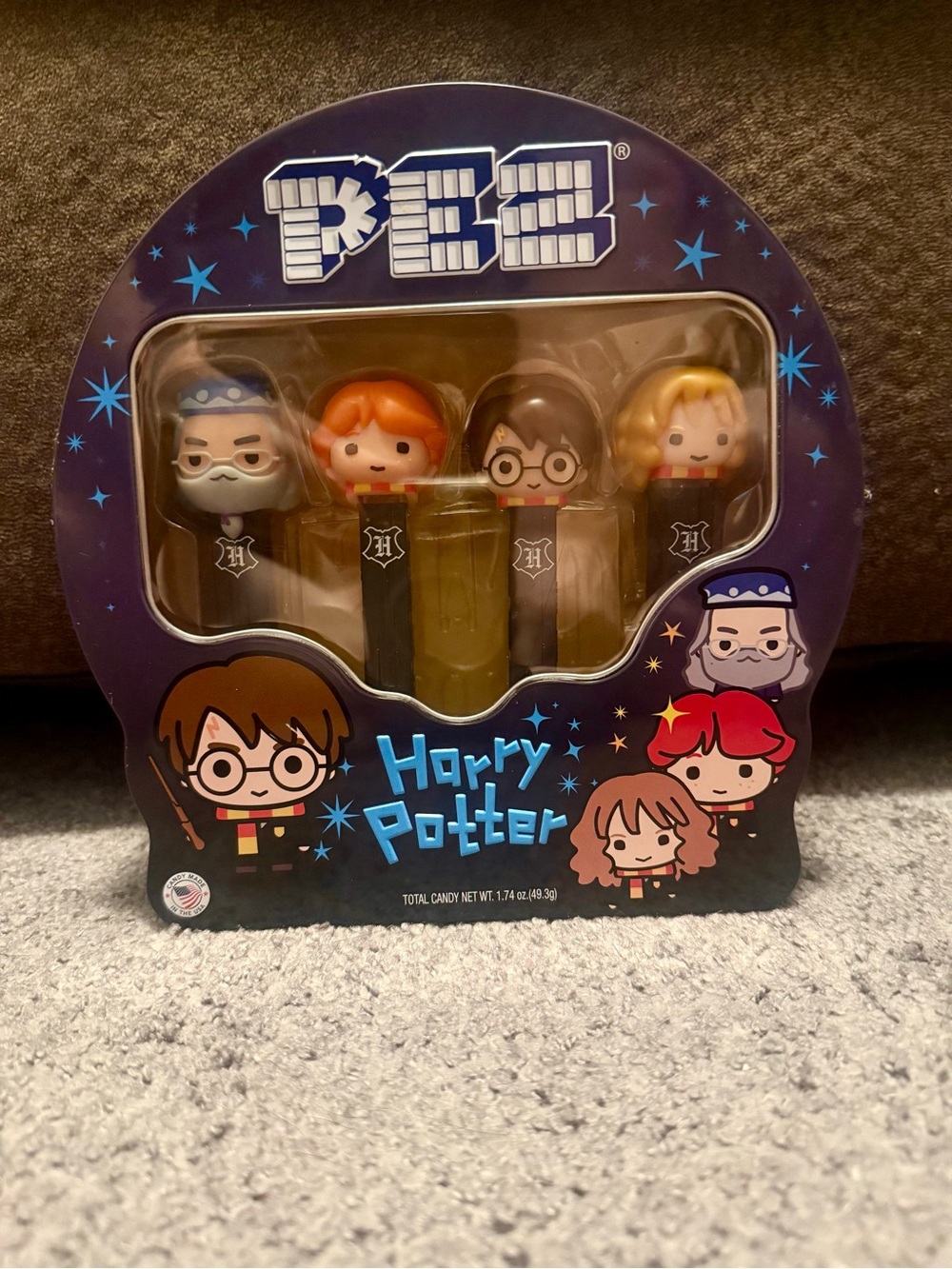 Harry Potter Collectible Candy Dispenser Set - Blue